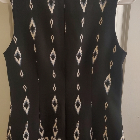 Women's RONNI NICOLE Sleeveless slimming Casual Dress Sz 6 Black White Pink - Picture 5 of 10